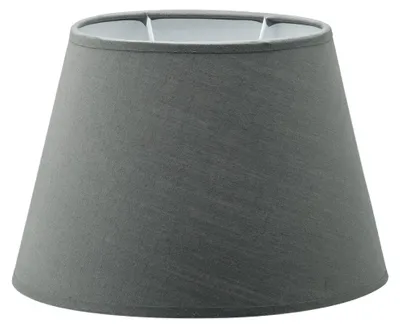 Produktbild von Home Sweet Home Lampenschirm Largo oval anthrazit - B:24xT:14xH:16cm