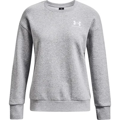 Produktbild von Under Armour Essential Fleece Crew-Sweatshirt in Grau 1373032-011__SM