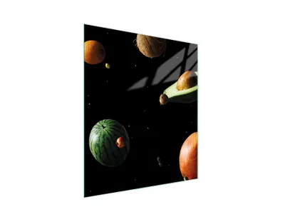 Image de Planche à découper en verre 45x52 Fruits