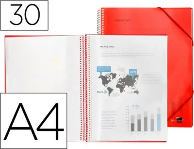 Produktbild von Faltblatt Liderpapel EC10 Rot A4