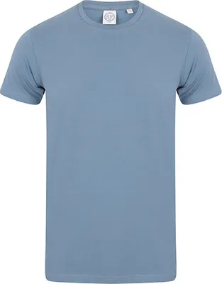 Produktbild von SF Men SF121 | Herren Feel Good Stretch T / Moderner, langer Schnitt - Farbe: Stone Blue - Größe: M