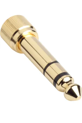 Produktbild von Shure HPAQA1, 6.3mm, Männlich, Gold, Gold