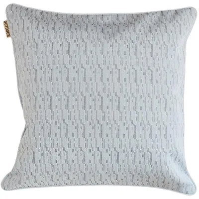 Produktbild von Kissen-Bezug Outdoor Jacquard hellgrau 40x40 cm