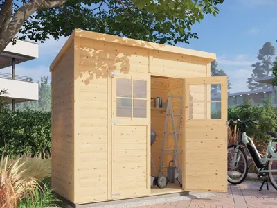 Produktbild von Gartenhaus Lenn 2 19 mm natur