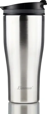 Produktbild von Thermobecher Edelstahl Kaffeebecher to go Becher 380ml - 100% Auslaufsicher perfekt fürs Auto & unterwegs - Isolierbecher - 6h warm ideal Trinkbecher für Kaffee & Tee - Travel Mug mit Deckel