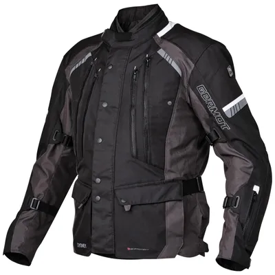Produktbild von Germot Textiljacke Sydney Herren, schwarz/anthrazit - Größe XL