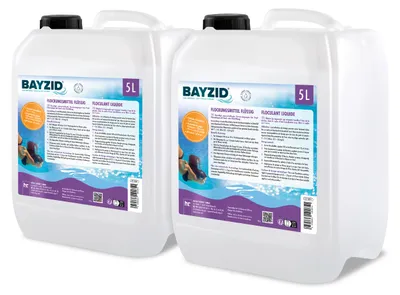 Produktbild von 2x5 L BAYZID® flüssig Flockungsmittel gegen Trübungen für sauberes Poolwasser