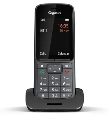 Produktbild von Gigaset SL800H PRO, Analoges/DECT-Telefon, Kabelloses Mobilteil, Freisprecheinrichtung, 500 Eintragungen, Anrufer-Identifikation, Anthrazit