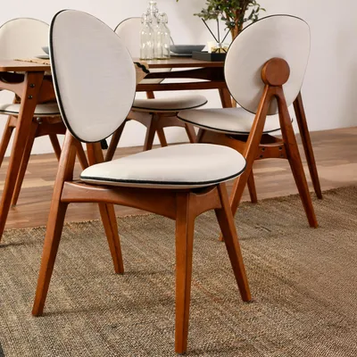 Image de Samarate - Chaise, Noyer Brun, 2 Chaises