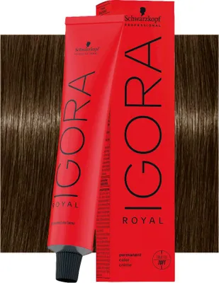 Produktbild von Schwarzkopf Haarfarbe Professional Igora Royal Earthy Clay Permanent Color Creme 6-16