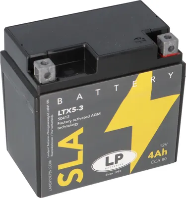 Immagine prodotto di Batteria AGM SLA 12V 4Ah per avviamento moto MS LTX5-3