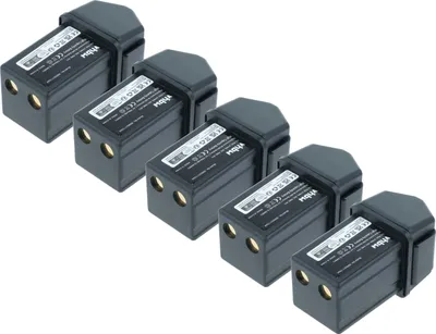 Produktbild von vhbw 5x Akku kompatibel mit Elca GENIO-P, CONTROL-07MH-D, GENIO-M, CONTROL-07MH-A, CONTROL-07 Fernbedienung Remote Control (700 mAh, 7,2 V, NiMH)