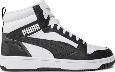 Produktbild von Puma Herren Basketballschuhe Rebound V6 Sneaker High-Top Sportschuhe 392326 01 Gr.42