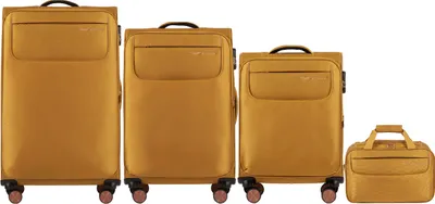 Zdjęcie produktu dla Zestaw 3 walizek TERN + torba podręczna Wings YELLOW