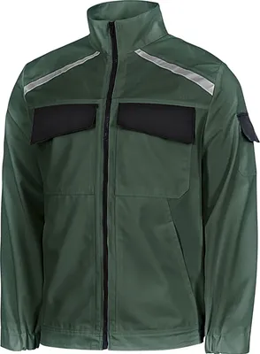 Produktbild von safety & more Arbeitsjacke EXTREME, grün/schwarz