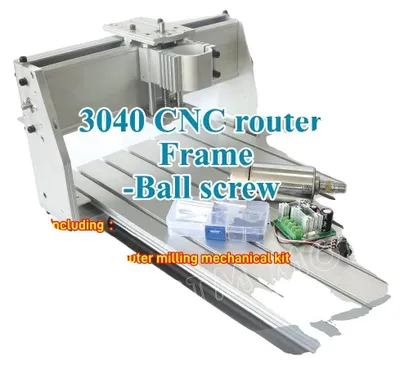 Produktbild von CNC-Fräse, Aluminiumrahmen, Desktop-Design, 3040-52MM Klemme 2