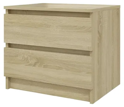 Produktbild von Nachttisch aus Sonoma-Eiche 50x39x43,5 cm