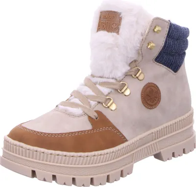 Immagine prodotto di Rieker donna stivaletto stringato foderato beige, Colore:beige/fango, Taglia UE:37