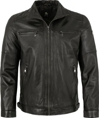 Produktbild von OTTO KERN- Herren Lederjacke Lammnappa schwarz : 52