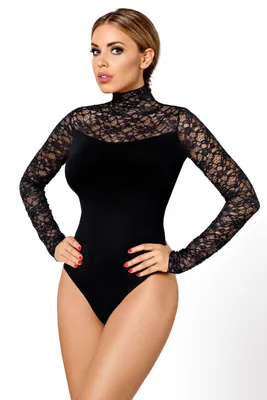 Produktbild von Hamana - schwarzer Body Roma - L