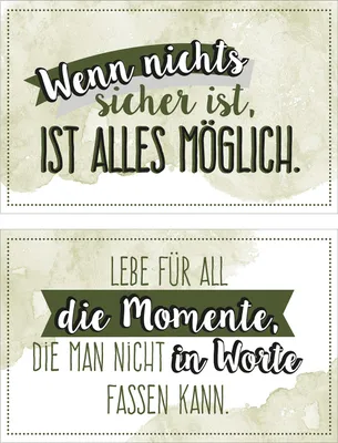 Image de Gilde Schild, rechteckig, "Momente", Spruch, Metall, grün, B. 30 cm, H. 19 cm 68400 4009079684001 2 Stück (2-fach sortiert)