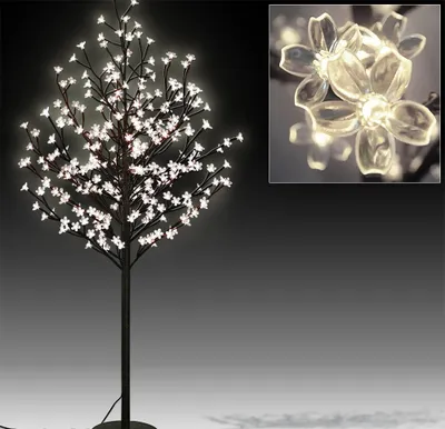 Produktbild von Dekorační svítící LED třešeň s 220 LED | teplá bílá