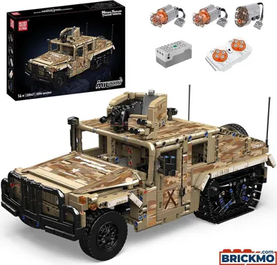 Zdjęcie produktu dla Mould King – zdalnie sterowany model Wüsten Humvee 20047