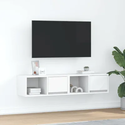 Produktbild von vidaXL TV-Schränke 2 Stk. Weiß 60x31x25,5 cm Holzwerkstoff