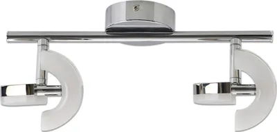 Produktbild von Näve - 2er Wand-u. Deckenspot, Luna, Maße: d: Spot 8cm; b: 30cm; h: 16cm; 1220442