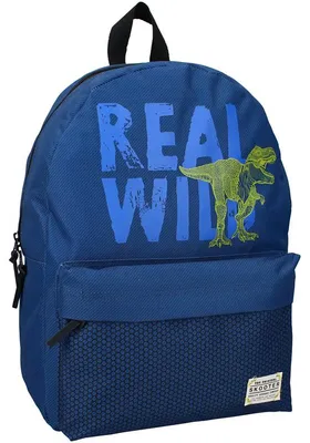 Immagine prodotto di Zaino Bambini Skooter Blu Scuro T-Rex, 39 x 29 x 12 cm