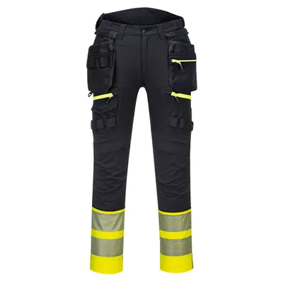 Zdjęcie produktu dla Spodnie ostrzegawcze klasy 1 DX4 z kieszeniami kaburowymi Portwest DX445YBR 46