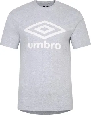 Image de Umbro - Tee-shirt "Team" pour homme UO1778 (M) (Gris chiné/Blanc)