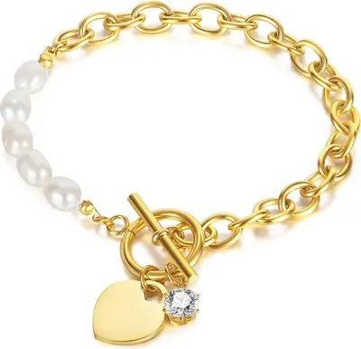 Image de Bracelet Gr Doré - Élégance et Confort KP28693