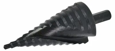 Produktbild von AWTOOLS Stufenspiralbohrer 4-45 mm AICrN Schwarz