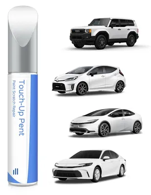 Imagen del producto de Elzusha - Pintura para automóviles - Blanco, coincidencia perfecta 040