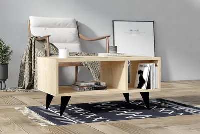 Produktbild von Skye Decor, Clara - Sapphire, Couchtisch, Saphir, 100 % MELAMINBESCHICHTETE SPANPLATTEN, 80 x 50 x 40 cm