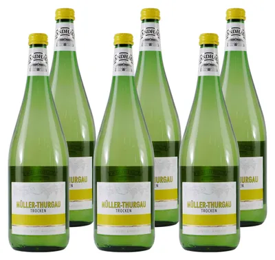Produktbild von Landhaus Müller-Thurgau QbA -trocken- (6 x 1,0L)