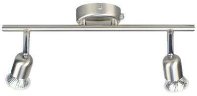 Obrázek produktu pro Variabilní LED spoty na liště NORDLUX Avenue, Varianta: 380 x 100 mm, 2 x 35 W, stříbrná
