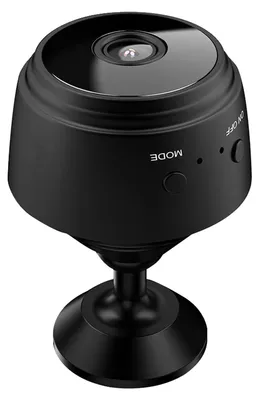 Obrázok produktu pre Mini bezpečnostná kamera, Wi-Fi, bezdrôtová, 1080P, nočné videnie, monitorovanie domova, vnútorné a vonkajšie použitie, čierna
