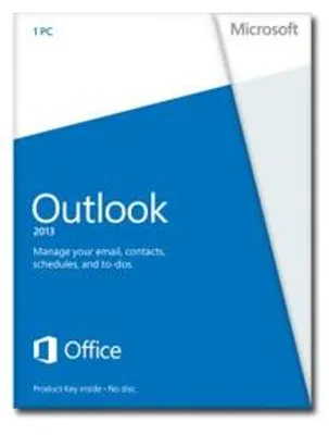 Zdjęcie produktu dla Microsoft Outlook 2013 – 1 komputer (klucz produktu bez nośnika)