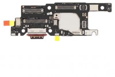 Produktbild von Xiaomi, USB-C Ladebuchse für Xiaomi 17 Ultra mit Mikrofon und SIM-Leser, Schwarz