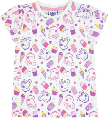 Produktbild von Peppa Pig - T-Shirt für Mädchen NS7521 (86) (Weiß)