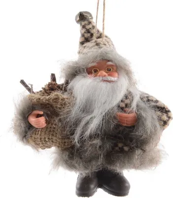 Produktbild von Hänger Santa Nikolaus mit Sack Christbaumschmuck Baumhänger