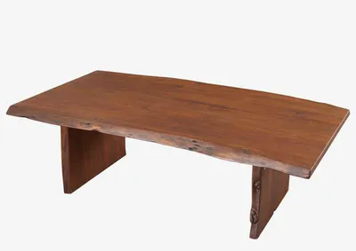 Immagine prodotto di MASSIVMOEBEL24 | tavolino da salotto in legno di Acacia 150x70x45 marrone laccato PURE ACACIA #006
