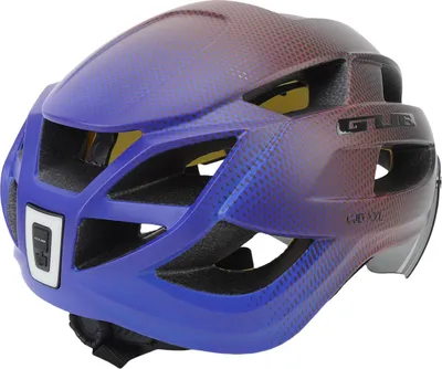Produktbild von Fahrradhelm MIPS Technologie Fahrradhelm mit LED Licht Brille für Mountain Road Bike Violett