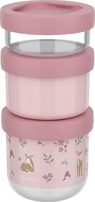 Zdjęcie produktu dla Mepal Mio Geschirr snackbox stapelbar mio 3-teilig - fairy garden Ø86 x 179 108034065406