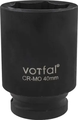 Produktbild von Kraft Schlagschraubernuss  3/4" Stecknuss Lang 40 mm CR-MO 6-Kant