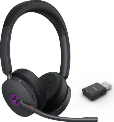 Produktbild von Yealink WH68 Hybrid Teams (schwarz, Teams-Variante, ANC, DECT-USB-Dongle, Bluetooth,)