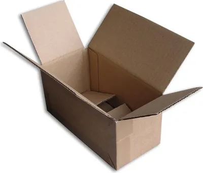 Image de Lot de 500 boîtes carton (n°6) format 190x90x90 mm