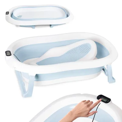 Funny Farm wit babybad XXL 100 cm met stopper badstoel